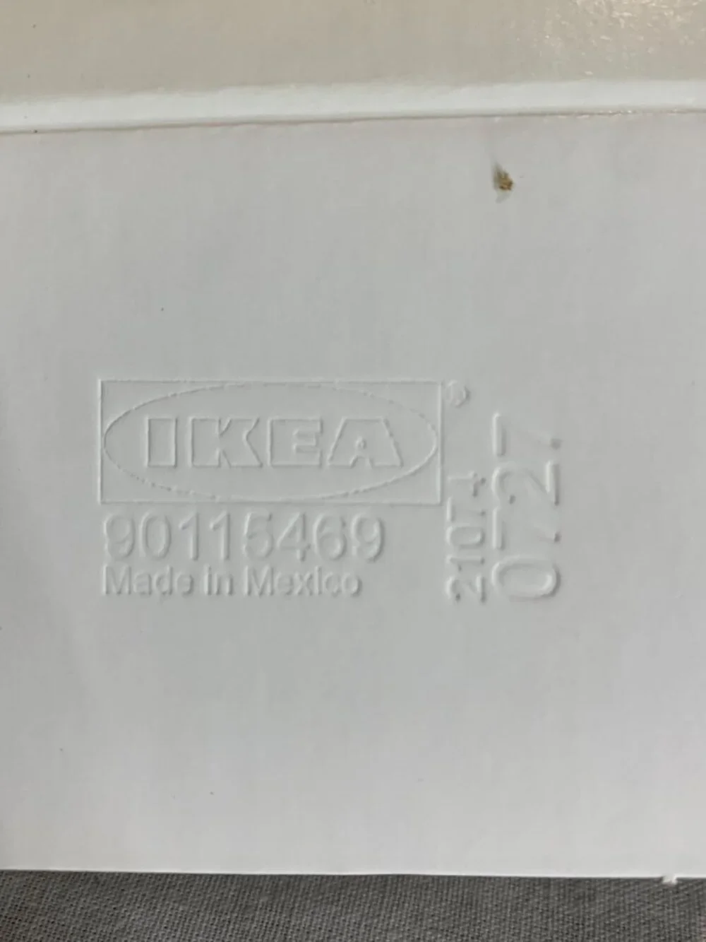 Set of 2 IKEA KVARNVIK Medium White Closet Storage Boxes Desktop